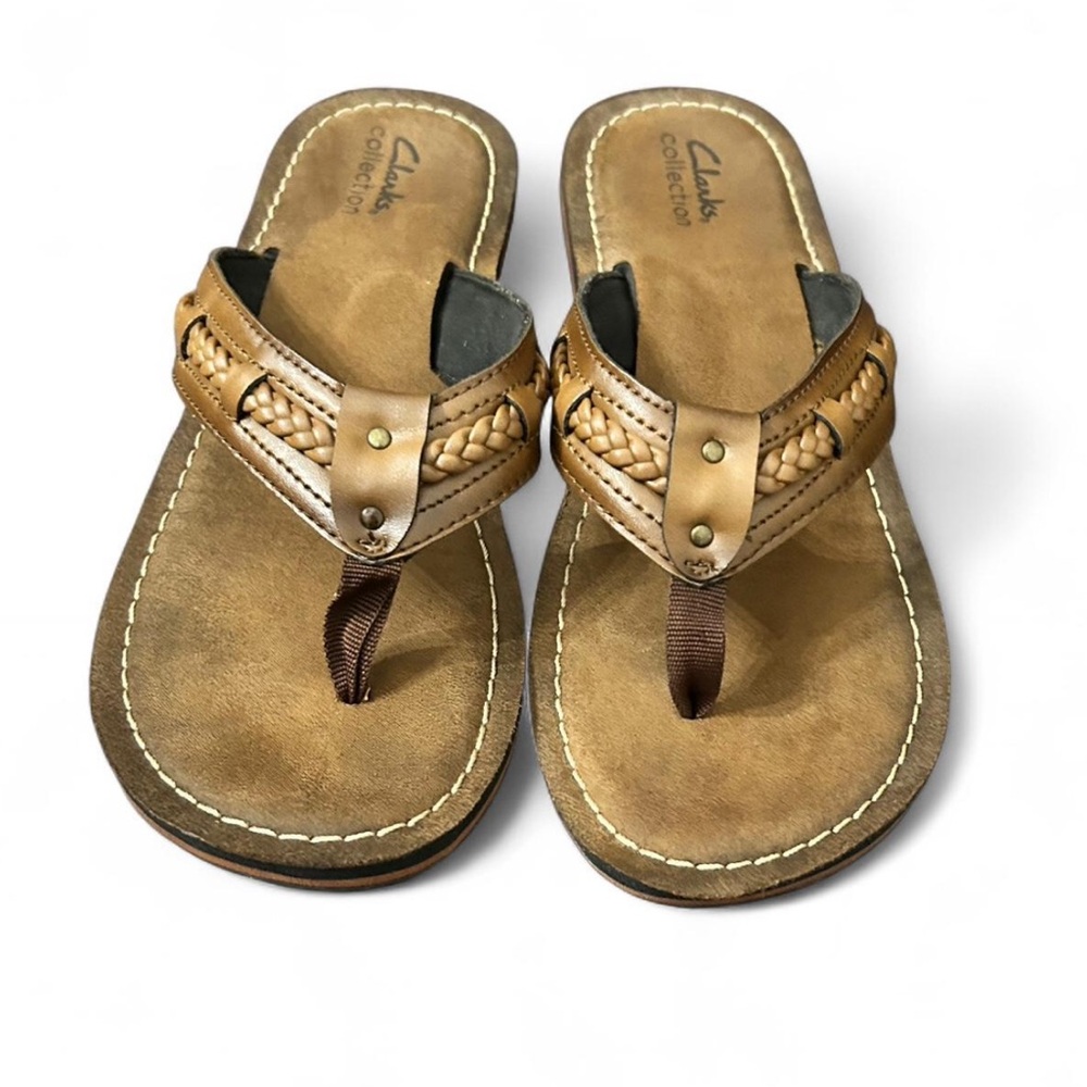 Clarks Women's Fenner Nerice Flip Flop Size 9